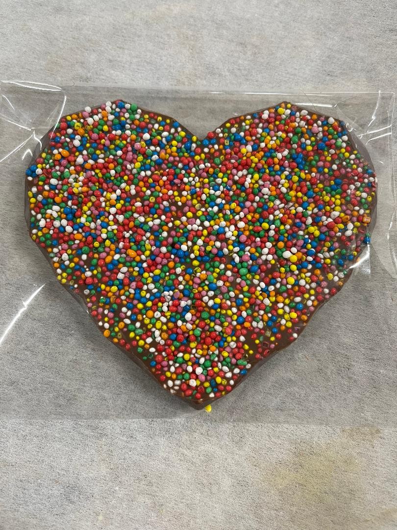 Freckle Heart 110g - OPTIONAL ADD ONS